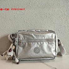Kipling 猴子包 K15289 深藍彩虹背帶 斜背 肩背 保溫袋餐包  防水 限量-雙喜生活館 歷史價格詳細信息