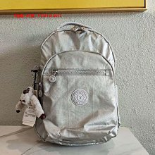 代購Kipling 猴子包 K38727 金屬銀 拉鍊夾層輕量雙肩後背包 多夾層 中款 防水 限時優惠 明星大牌同款 價格比較,價格查詢,歷史價格詳細信息