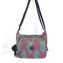 KIPLING 彩色豹紋圖樣抓皺斜背包 歷史價格詳細信息