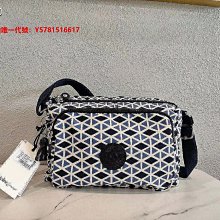 Kipling 猴子包 藍色幾何圖 多用肩背斜背輕量雙肩後背包 中小號 防水 限時優惠 歷史價格詳細信息