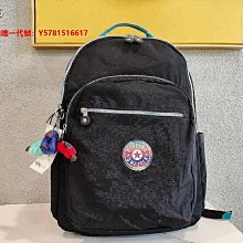 Kipling 猴子包 K21305 黑色拼彩虹 拉鍊款 輕量 雙肩後背包 兩旁可收納 預購 歷史價格詳細信息