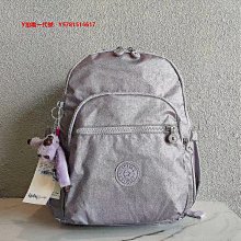 KIPLING 猴子包 K15210 金屬紫藍 拉鍊夾層 輕量 雙肩後背包 防潑水 中型 預購 歷史價格詳細信息