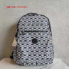 Kipling 猴子包 K21305 粉藍波浪 拉鍊款輕量雙肩後背包 大款 限時優惠 防水 歷史價格詳細信息