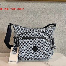 Kipling 猴子包 藍色幾何圖 多用肩背斜背輕量雙肩後背包 中小號 防水 限時優惠 歷史價格詳細信息