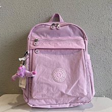 熱銷Kipling 猴子包 粉紫 K12632 多夾層斜背肩背包 兩側有拉鍊口袋 輕量 防水 限量 明星大牌同款包包 歷史價格詳細信息