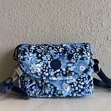 熱銷Kipling 猴子包 K12452 中款 藍色幾何圖 多用拉鍊款輕量斜背肩背包 限時優惠 明星大牌同款包包 歷史價格詳細信息