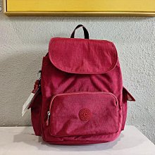 熱銷Kipling 猴子包 K12505 玫紅 桃紅 掀蓋拉鏈輕量雙肩後背包 旅行 中號 防水 限時優惠 明星大牌同款包包 歷史價格詳細信息