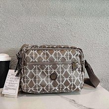 Kipling 猴子包 K15289 深藍彩虹背帶 斜背 肩背 保溫袋餐包  防水 限量-雙喜生活館 歷史價格詳細信息