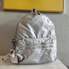 熱銷Kipling 猴子包 金屬銀 K924 魔鬼氈掀蓋式輕量多夾層斜背肩背包 大容量 耐磨 防水 旅行 日常 限量 明星大牌同款包包 歷史價格詳細信息