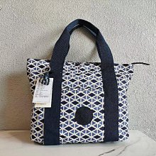 Kipling 猴子包 藍色幾何圖 多用肩背斜背輕量雙肩後背包 中小號 防水 限時優惠 歷史價格詳細信息