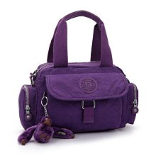 熱銷Kipling 猴子包 紫色 HB6633 拉鍊輕量肩背手提斜背肩背 多用款 輕便 旅行 外出款 防水 限時優惠 明星大牌同款包包 歷史價格詳細信息