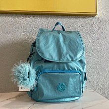 熱銷Kipling 猴子包 金屬藍紫 K12505/K15635 掀蓋拉鏈輕量雙肩後背包 旅行 中號 防水 限時優惠 明星大牌同款包包 歷史價格詳細信息