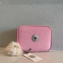 Kipling K09405 金屬深紅拼色 猴子包 防水輕量輕便簡約拉鍊款夾層 收納包 化妝包 限時優惠 歷史價格詳細信息