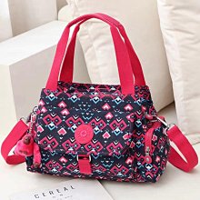 熱銷Kipling 猴子包 KI4189 彩色條紋花卉 多夾層拉鏈手提斜背肩背包 兩側有口袋 防水 限時優惠 限量 明星大牌同款包包 歷史價格詳細信息