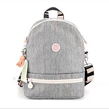熱銷Kipling 亞麻灰拼粉背帶 KI4750 雙拉鍊多夾層輕量斜背包 側背 肩背 旅遊 防水 隨身包 限時優惠 明星大牌同款包包 歷史價格詳細信息