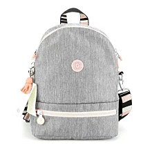 熱銷Kipling 亞麻灰拼粉背帶 KI4750 雙拉鍊多夾層輕量斜背包 側背 肩背 旅遊 防水 隨身包 限時優惠 明星大牌同款包包 歷史價格詳細信息