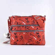 Kipling x Disney 猴子包 K2050/04472  灰底米奇塗鴉輕便 聯名款 休閒 斜背肩背側背手提後背多用小款包 限時優惠 歷史價格詳細信息