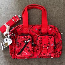 Kipling x Disney 猴子包 K2050/04472  灰底米奇塗鴉輕便 聯名款 休閒 斜背肩背側背手提後背多用小款包 限時優惠 歷史價格詳細信息