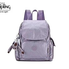 熱銷Kipling 猴子包 K12671 粉紫拼接 輕量 多夾層時尚雙肩後背包 兩側有口袋 實用經典 旅行 出遊 防水 中款 限時優惠 明星大牌同款包包 歷史價格詳細信息