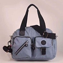 ☆kipling 牛仔藍撞色復古紅手提束口包手提大方包 環保托特包多功能隨身收納手提袋 購物袋 全新出售☆ 歷史價格詳細信息