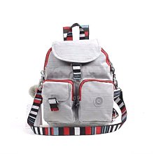 熱銷Kipling 亞麻灰拼粉背帶 KI4750 雙拉鍊多夾層輕量斜背包 側背 肩背 旅遊 防水 隨身包 限時優惠 明星大牌同款包包 歷史價格詳細信息