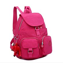 Kipling 猴子包 K13108 玫瑰金 多口袋掀蓋拉鍊款輕量雙肩後背包 斜背/肩背/手提包 小款 限時優惠 防水 歷史價格詳細信息