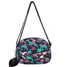 Kipling 猴子包 彩色叢林 多口袋掀蓋拉鍊款輕量雙肩後背包 肩背/手提包 中款  防水-雙喜生活館 歷史價格詳細信息