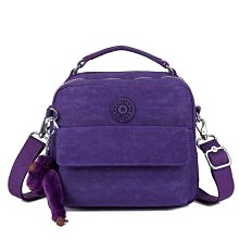 熱銷Kipling 猴子包 葡萄紫 K2050/04472  休閒 斜背肩背側背手提後背多用小款包 限時優惠 明星大牌同款包包 歷史價格詳細信息