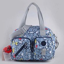 ☆kipling 牛仔藍撞色復古紅手提束口包手提大方包 環保托特包多功能隨身收納手提袋 購物袋 全新出售☆ 歷史價格詳細信息