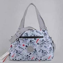 Kipling 猴子包 灰底音階印花 K15410 可變形 輕量肩背 手提 斜背多用包款 小號 限時優惠 防水 數量有限 歷史價格詳細信息