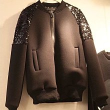 黑色棒球外套 棒球外套女 國潮牌美式復古麥當勞刺繡字母棒球服外套女刷毛加厚秋冬寬鬆夾克 歷史價格詳細信息