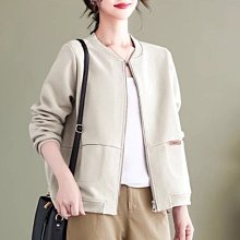 氣質夾克衫高設計感五個顏色 L-6L夾克男春秋純色水洗純棉夾克 復古寬松大碼休閑外套男 防風外套 飛行夾克外套男天 歷史價格詳細信息