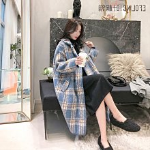 中長款仿水貂絨大衣2021秋冬新款韓版寬松加厚毛呢格子開衫女外套超夯 精品 歷史價格詳細信息