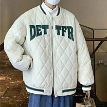 『浪子的衣廚』冬季新品 韓版潮流 寬鬆百搭 情侶翻領菱格棉衣 加厚工裝上衣 防寒外套 風衣 夾克MY405 歷史價格詳細信息