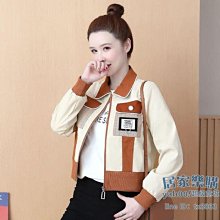 夾克外套 小個子休閑白色棒球服女短款春秋季新款休閑工裝外套夾克女裝 歷史價格詳細信息
