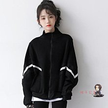 棒球外套 超火棒球服衛衣女春秋國潮格子外套韓版學生寬松百搭上衣開衫-餘登米女裝 歷史價格詳細信息