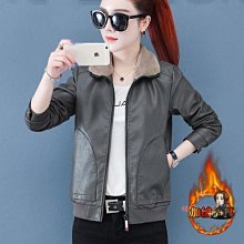 【熱賣精選】機車外套 羊羔毛外套2020年新款女秋冬百搭韓版寬鬆夾克刷毛加厚機車服大衣 歷史價格詳細信息