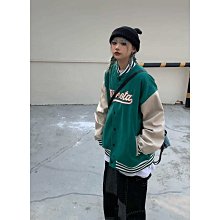 【熱賣精選】美式復古棒球服男冬季韓版潮流學生夾克外套男裝一套搭配帥氣套裝 歷史價格詳細信息