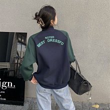 棒球外套 超火棒球服衛衣女春秋國潮格子外套韓版學生寬松百搭上衣開衫-餘登米女裝 歷史價格詳細信息