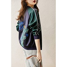 棒球外套 超火棒球服衛衣女春秋國潮格子外套韓版學生寬松百搭上衣開衫-餘登米女裝 歷史價格詳細信息