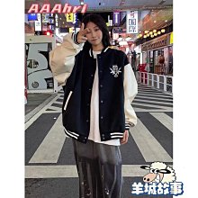 嘻哈街頭外套女寬鬆棒球服情侶夾克港風衝鋒衣ins潮風衣 防風 防水 機能  韓系 歷史價格詳細信息