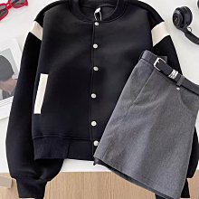 秋冬ins撞色拼接圓領大學T 學院風休閒百搭素t 修身衛衣 百搭舒適長袖T恤 打底衫 正韓上衣 男生衣著 歷史價格詳細信息