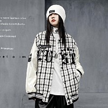 外套 棒球外套棒球服 百搭洋氣上衣 品質小個子 休閒外套 春秋早穿新款女短版 夾克外套棒球服潮子母扣開衫 歷史價格詳細信息