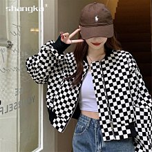 復古短版棒球外套棒球服女2022春秋季新款韓版百搭寬鬆顯瘦夾克小香風外套 歷史價格詳細信息