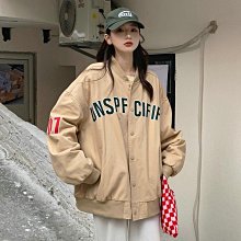 韓版寬鬆學生外套女ins潮 秋裝 女裝 衣服 上衣 外套 A 歷史價格詳細信息