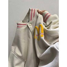 外套 美式潮流字母刺繡撞色休閒 棒球外套 夾克【TJG233O076】現貨＋預購 Doppler 歷史價格詳細信息