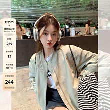 棒球外套女 棒球服外套女2023年早春季新款bf百搭美式復古學生寬鬆休閒上衣潮 歷史價格詳細信息