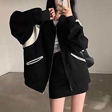 防風外套 皮外套 美式復古扎染機車服皮衣外套女2024秋季新重工夾克短上衣 歷史價格詳細信息