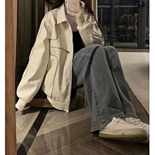 棒球外套 韓系復古棒球拼接夾克 休閒寬鬆外套【TJ80262】現貨＋預購 歷史價格詳細信息