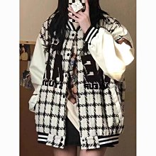 美式高街棒球服外套男秋季潮牌側邊條紋上衣高級感痞帥機車【超齡男裝】 歷史價格詳細信息